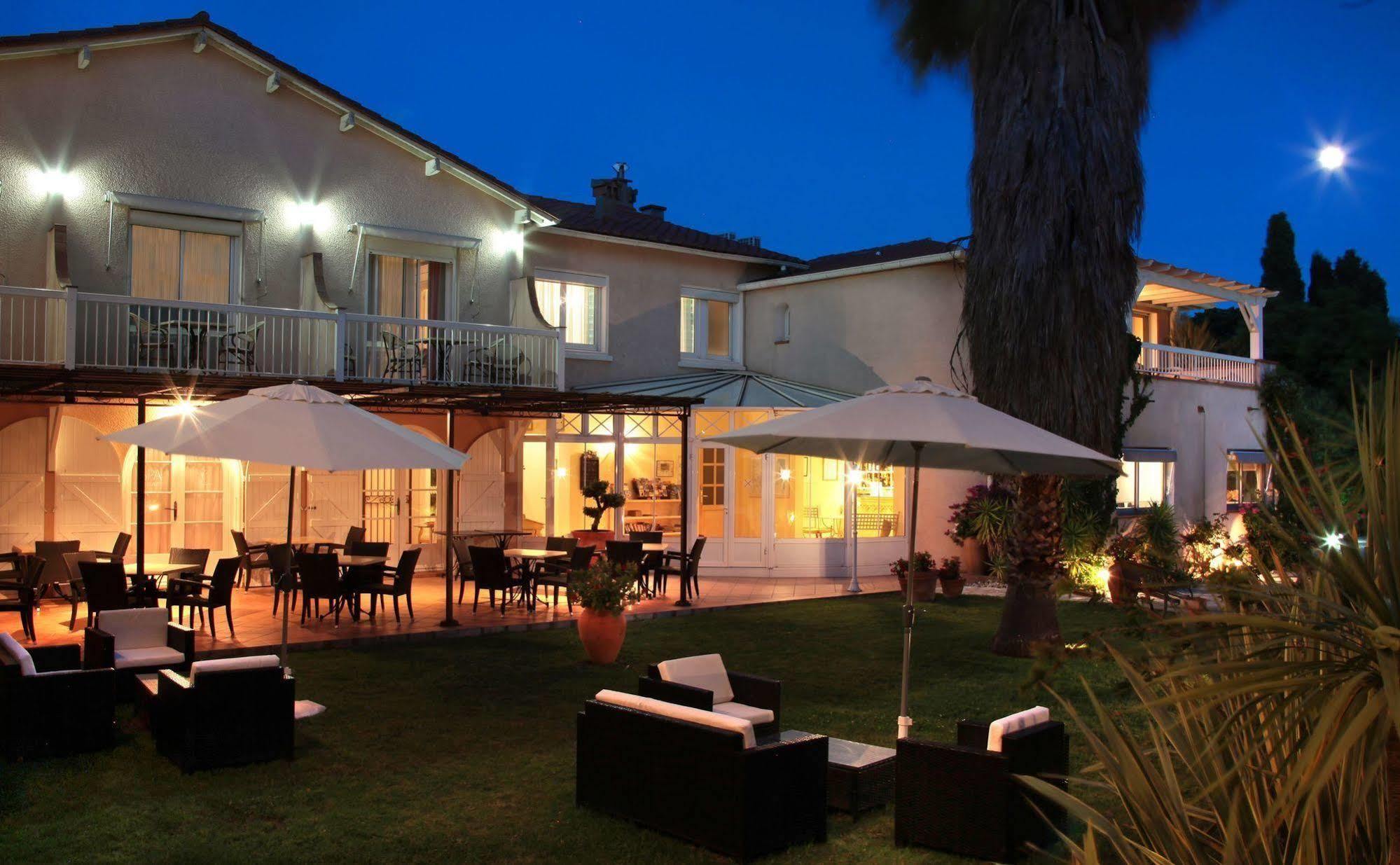 Hôtel Le Cottage Argelès-sur-Mer Exterior foto